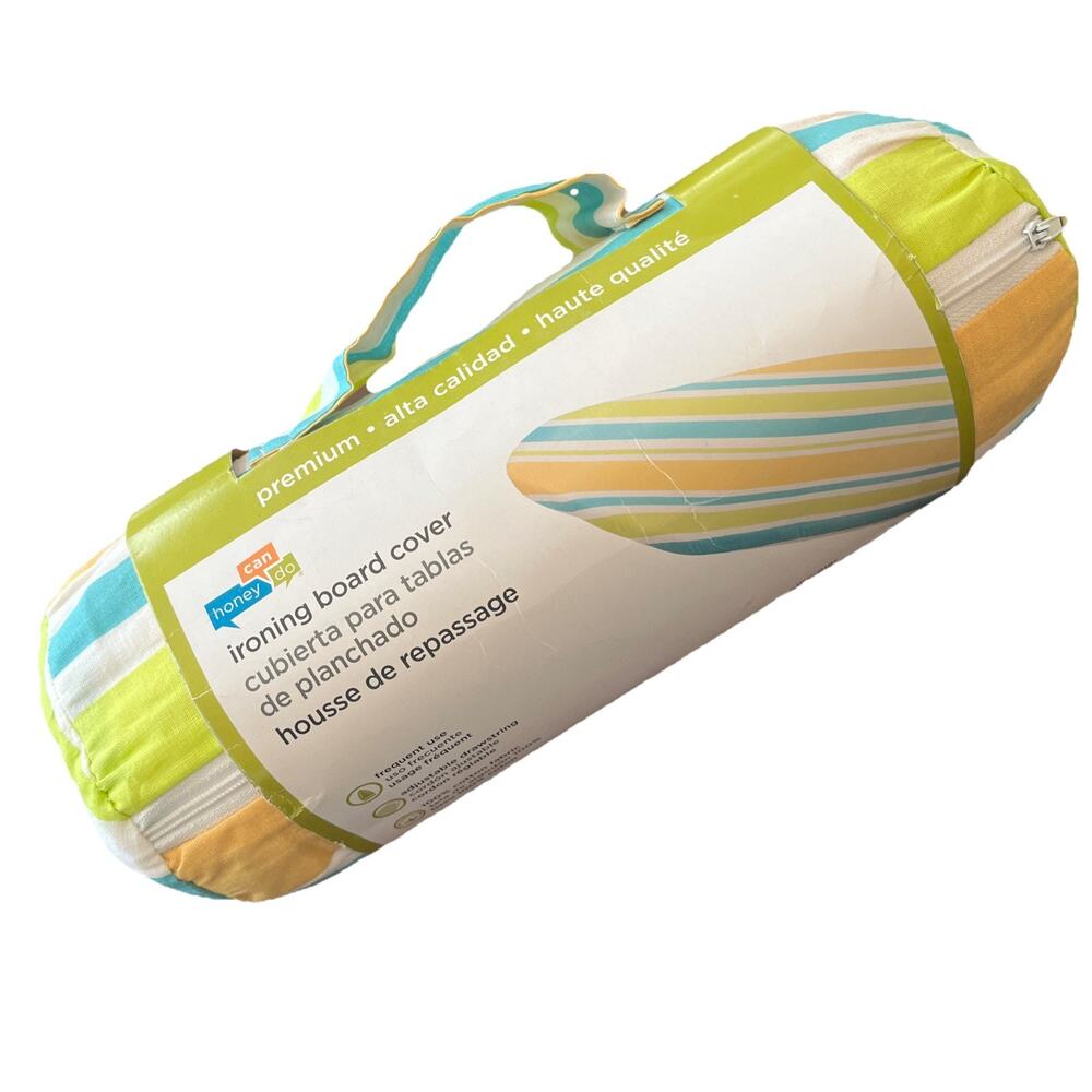 100% Cotton Honey Can Do Premium Padded Ironing Board Cover with Drawstring